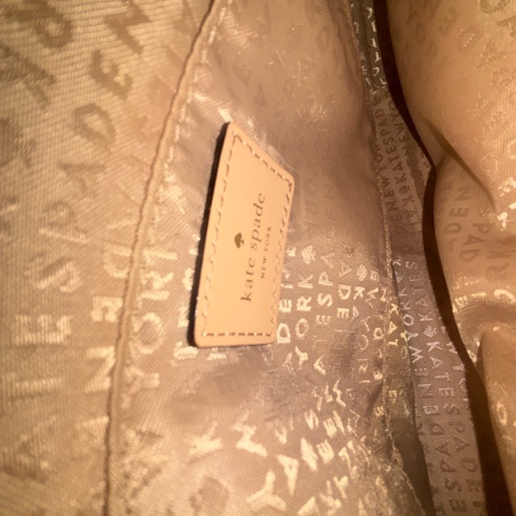 Kate Spade Navy and White Striped Crossbody Bag - Picture 9 of 15